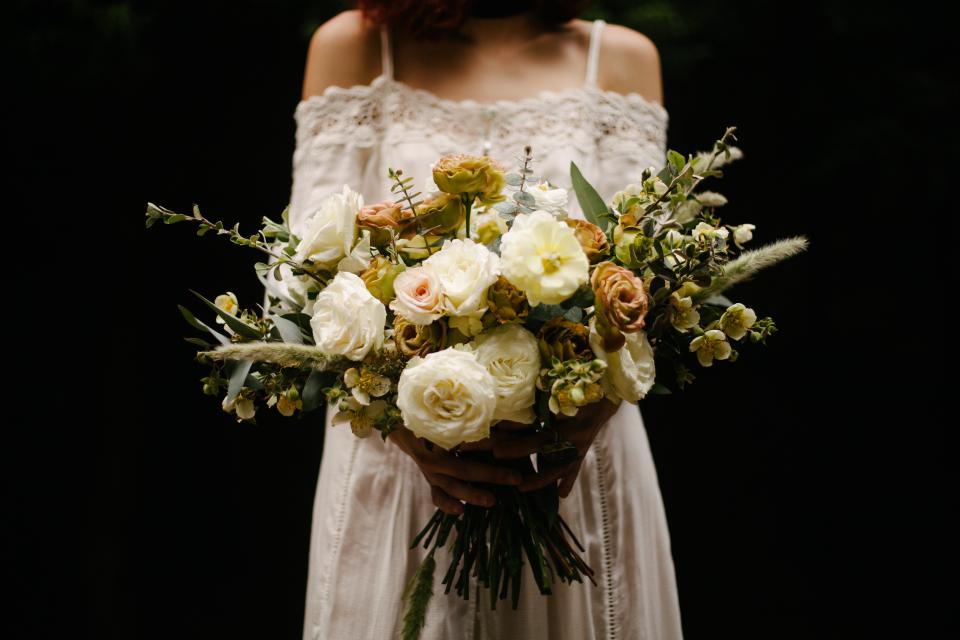 Hazel's flowers, from the farm stand